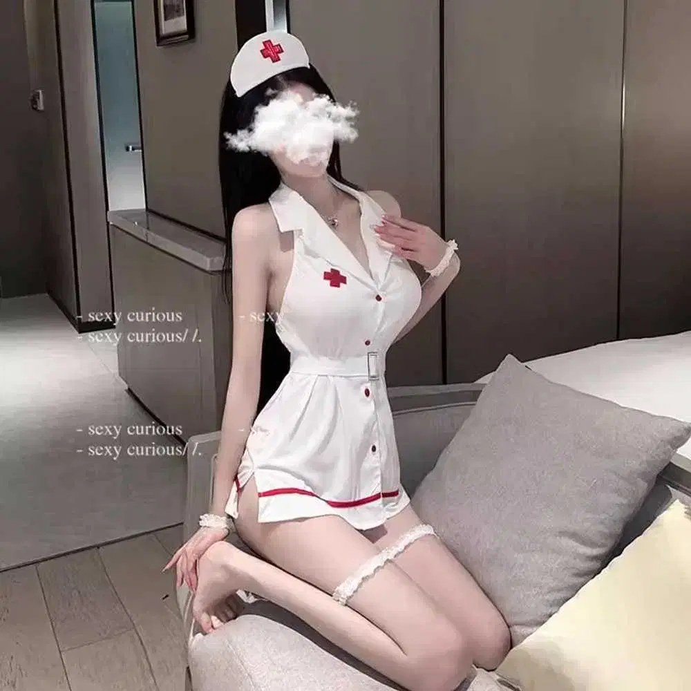 (새상품)간호사 코스프레 여성 원피스 이벤트 섹시간호사복 간호사코스튬