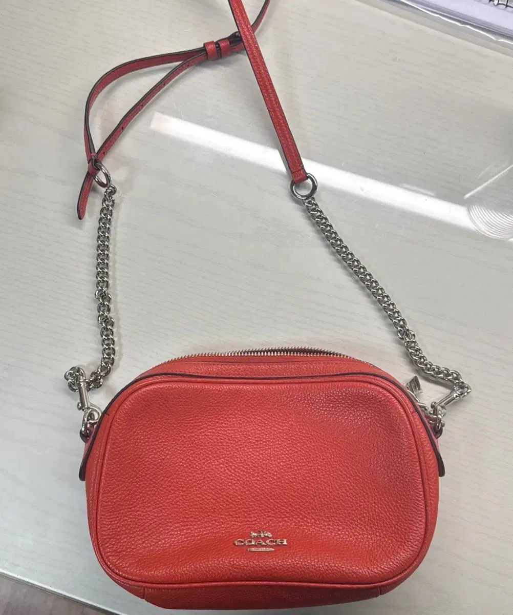 Coach Chain Camera Bag Orange