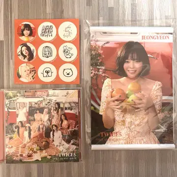 #TWICE5 정연 ec board 혜택 태피스트리 CD 씰 포함
