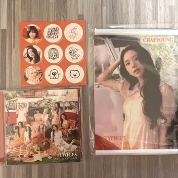 #TWICE5 채영 ec board 혜택 태피스트리 CD 씰 포함