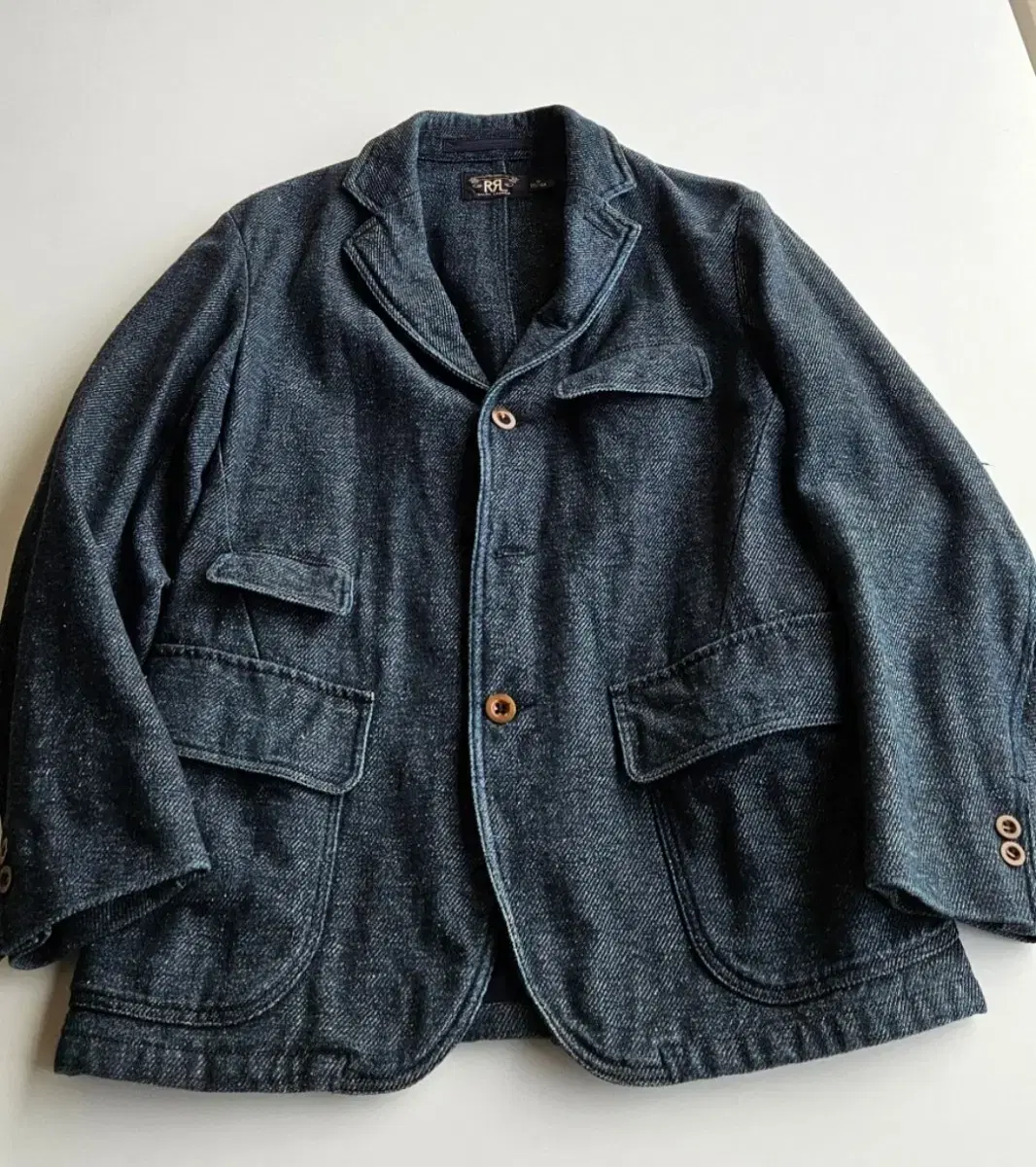 RRL 인디고 트위드 스포츠코트 M