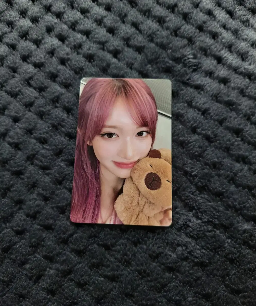 Ive Leeseo Yizhiyu 3rd Capybara Unreleased Photocard wts