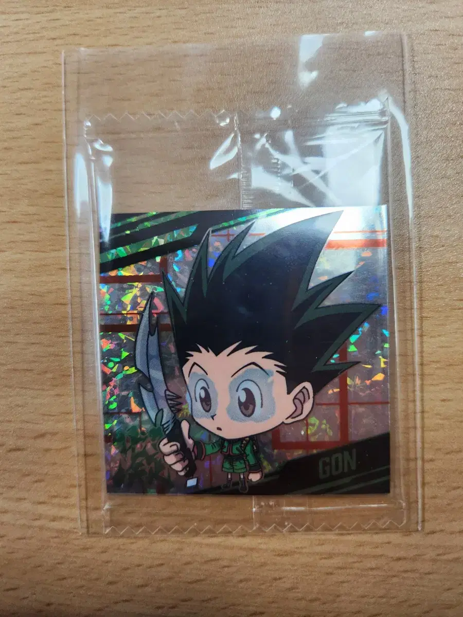 Hunter×Hunter Wafer Seal Gon Freecss SR sealed