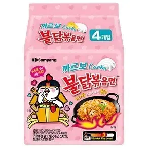 Carbonara Buldak Stir-fried Noodles 16 packs
