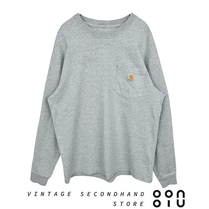[M] carhartt 칼하트 포켓 롱슬리브 긴팔 티셔츠