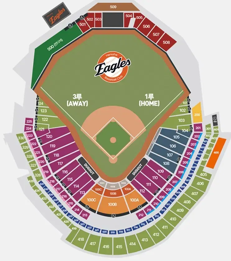 Hanwha VS Doosan, SSG May 15, 18 Main 1Lew, Center Seats