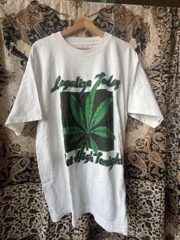 Legalize It 마리화나 티셔츠 XL 사이즈