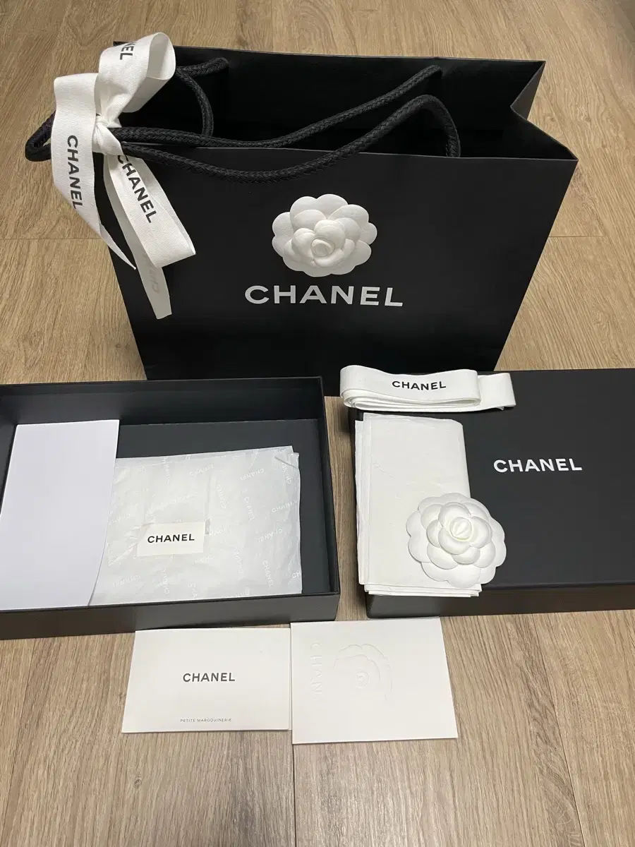 Chanel WOC Box Shopping Bag Set