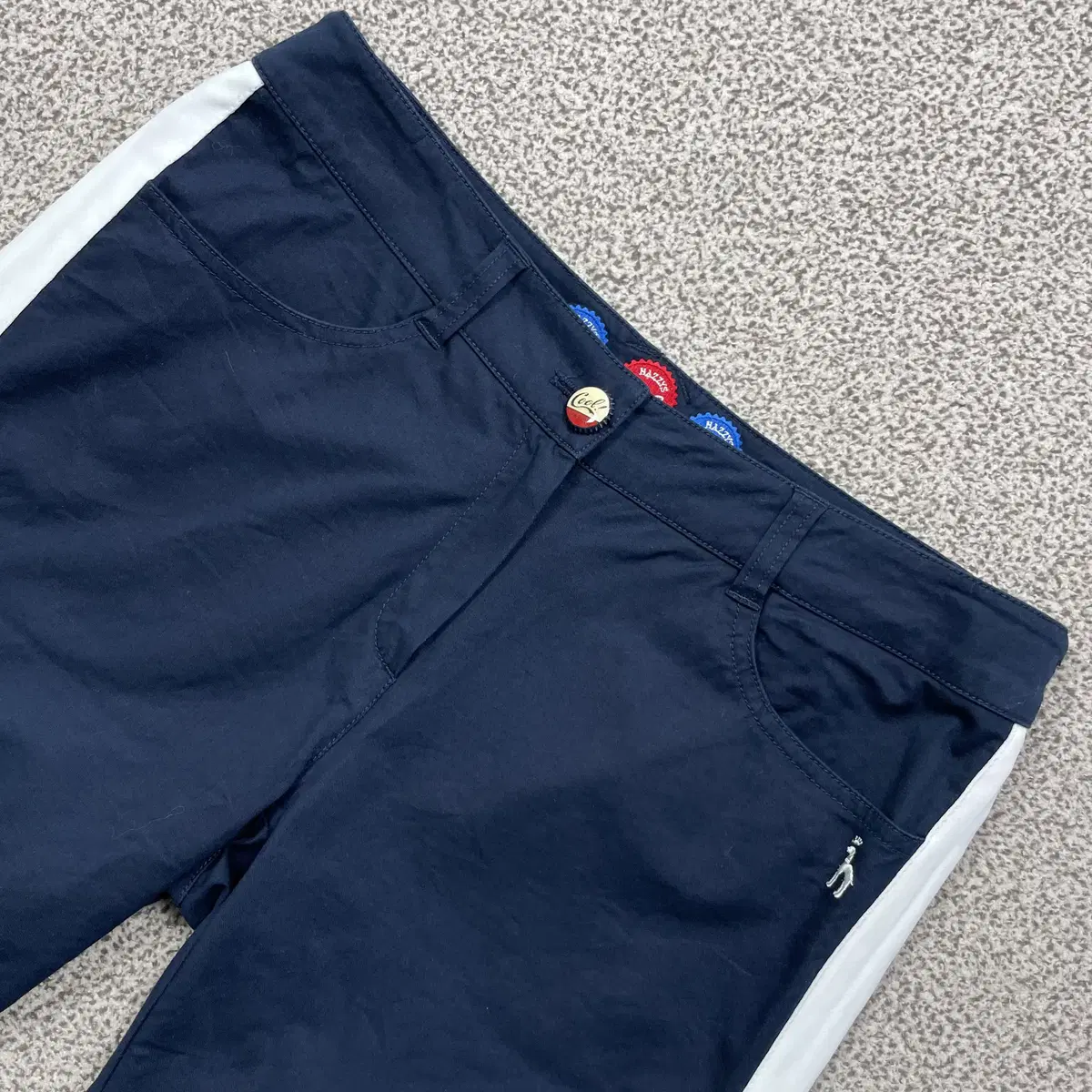 Hazzys Navy Sideline Golf Shorts 28 .250514