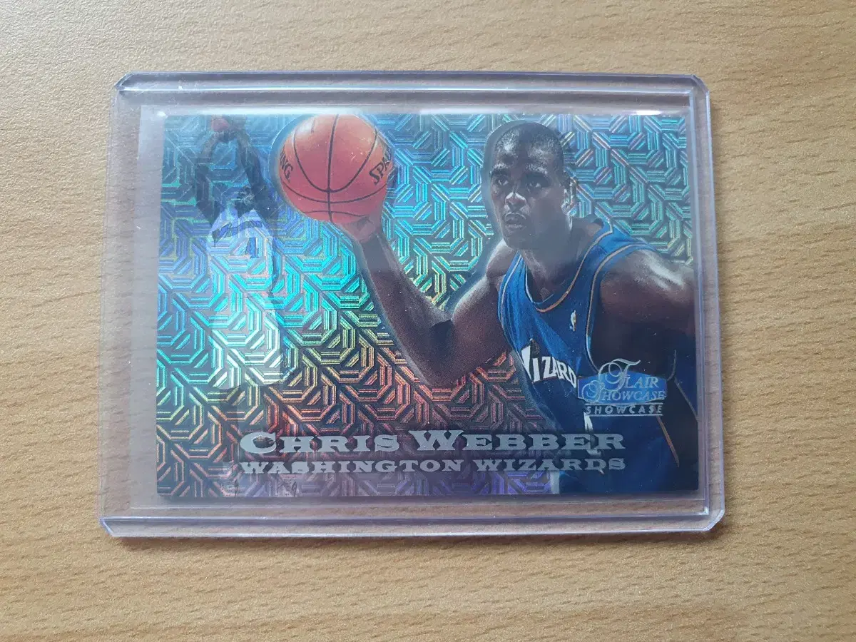 Nba 97-98 Flair Showcase Chris Webber 2000 Limited Card
