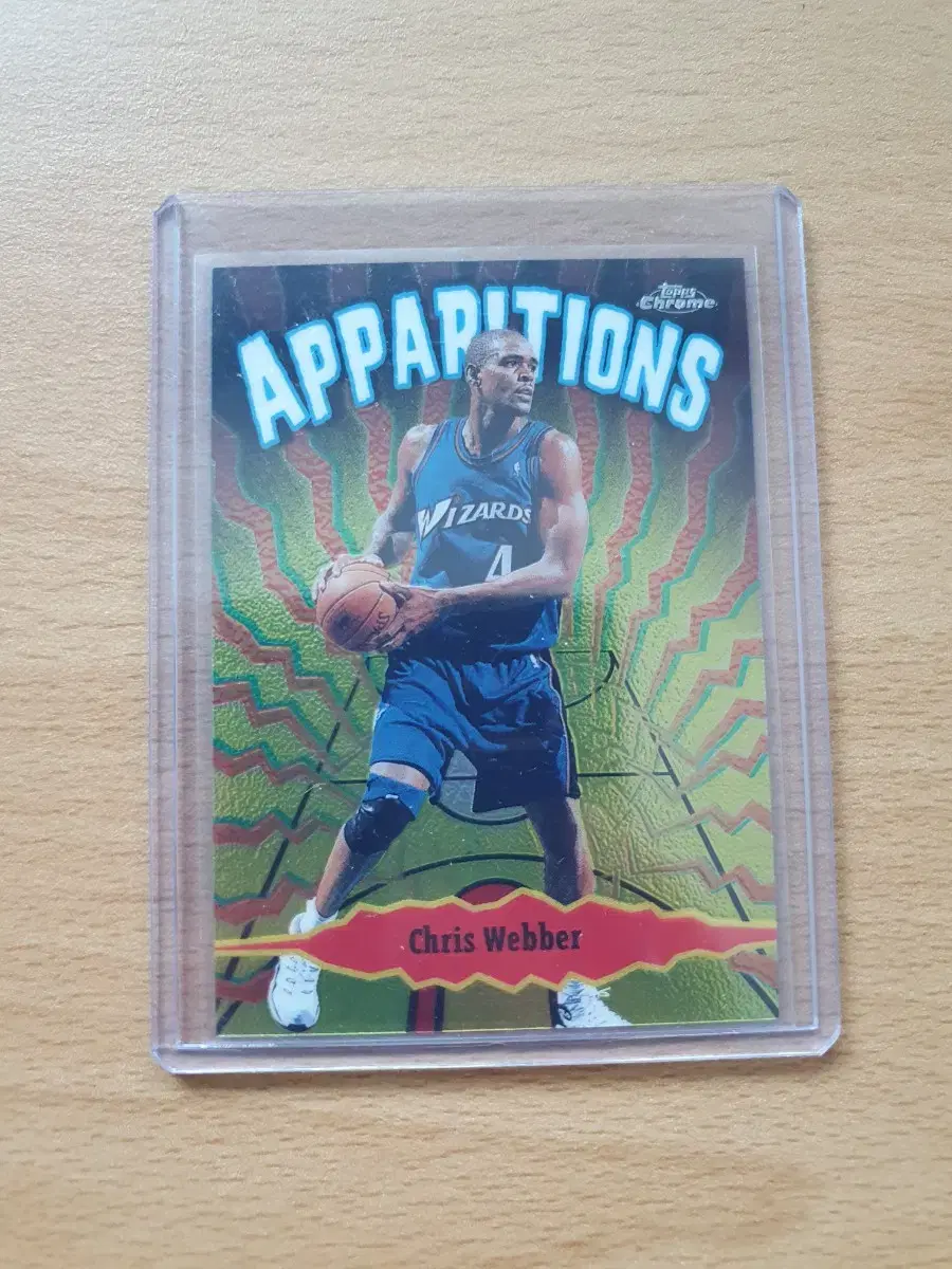 Nba 98-99 Topps Chrome Chris Webber Insert Card