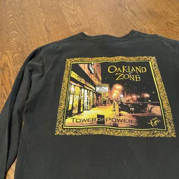 귀중한 tower of Power 밴드 티셔츠 Oakland ZONE