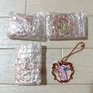 포켓몬 제일복권 Fantasy Closet 메탈 참 4종 세트