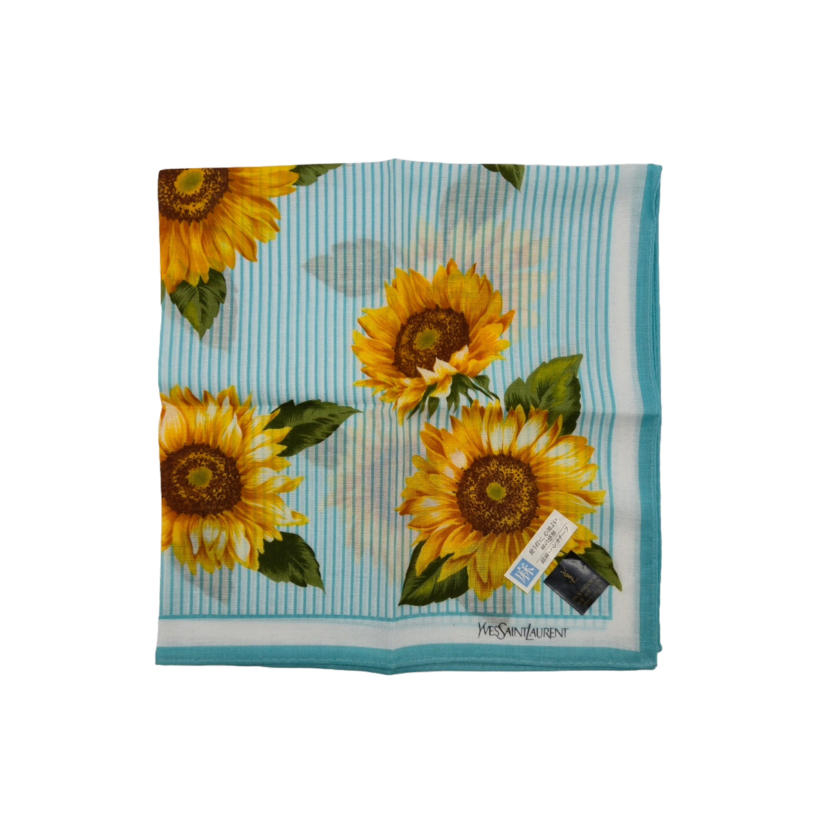 YSL Saint Laurent Handkerchief Scarf [JB8942_0235-01]