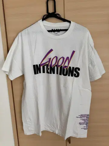 VLONE NAV 비론 GOOD intentios 티셔츠