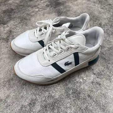 LACOSTE 라코스테 화이트 그린 스니커즈 23cm