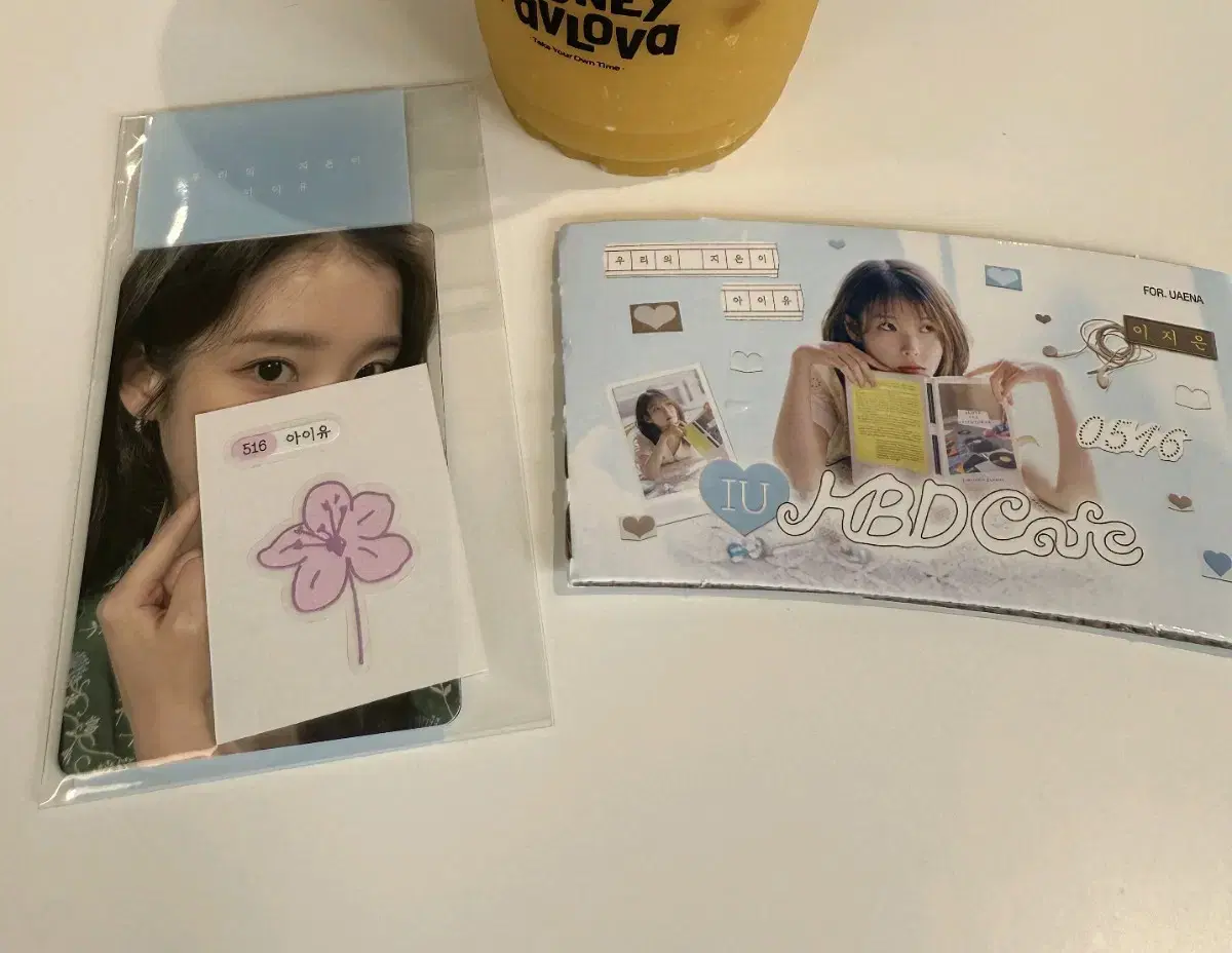 2025 Iu birthday cafe pre-order benefit poca full set