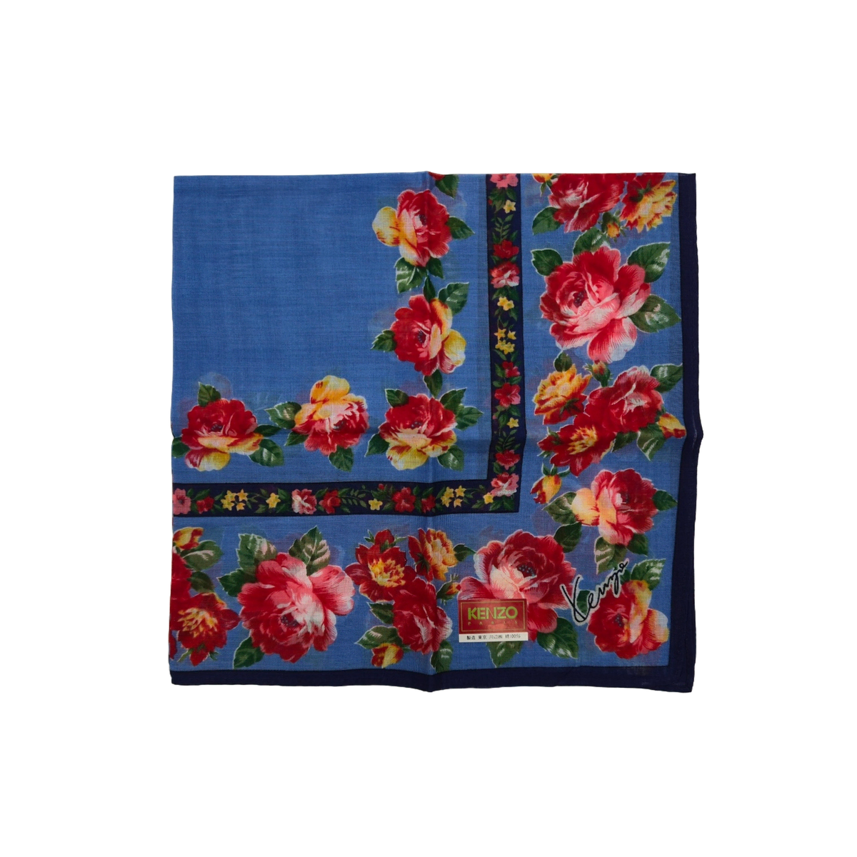 KENZO jo Handkerchief Scarf [BF8942_0235-04]