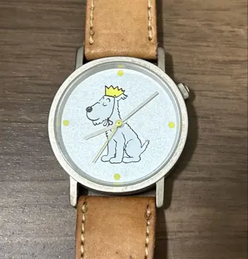 HERGE [탄탄의 모험] 스노우 손목시계 1996년