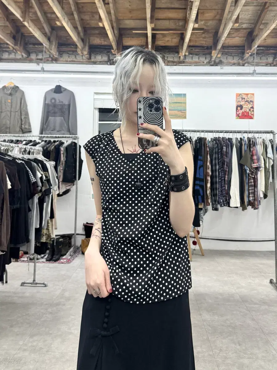 Jusglitty Dot Sleeveless