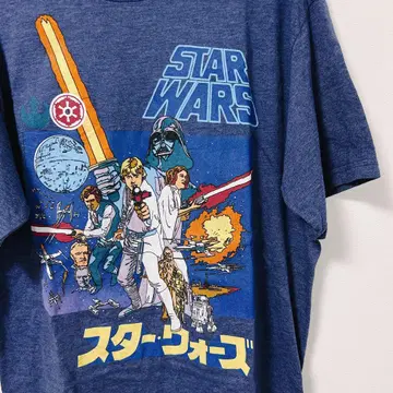 스타 워즈 티셔츠 구제 의류 카타카나 영화 STAR WARS