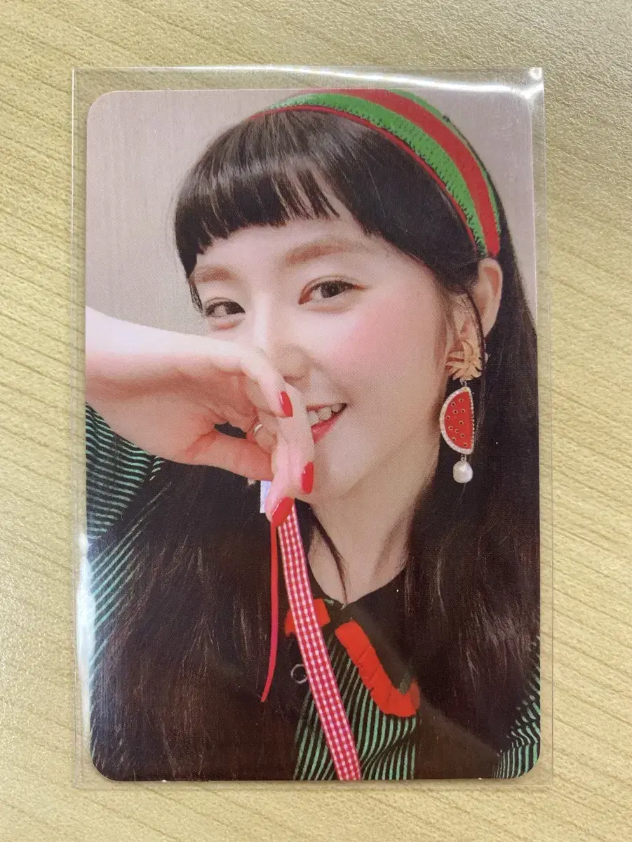 Red Velvet irene Red Flavor poca wts Watermelon Zuu