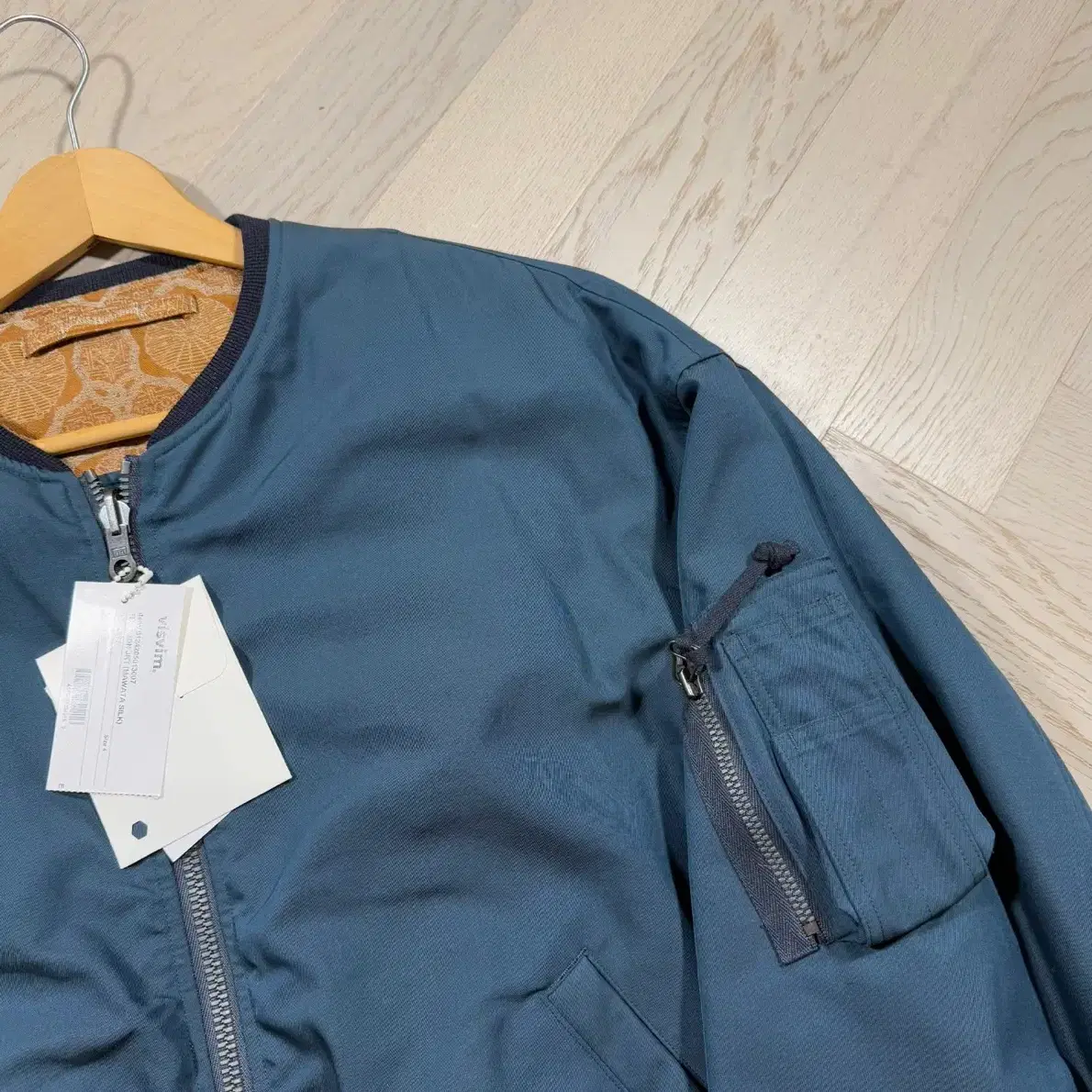 4] Visvim 24AW Thorson Jacket Mawata Silk #비즈빔토르손,#MA1,#비즈