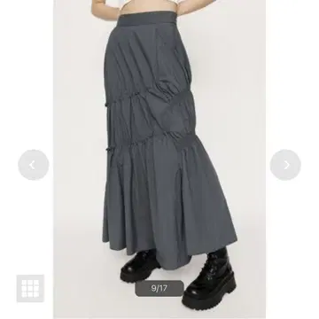 SLY DRAWSTRING ASYMMETRY 스커트