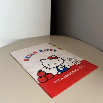 산리오 헬로키티 키티 클리어 파일 파일 굿즈 레어