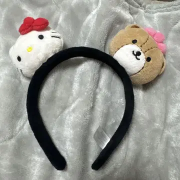 헬로키티 리락쿠마 머리띠