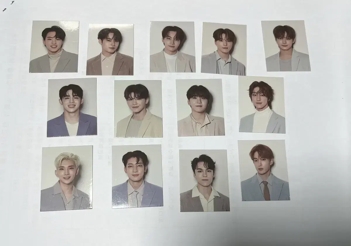 세븐틴 증명사진
