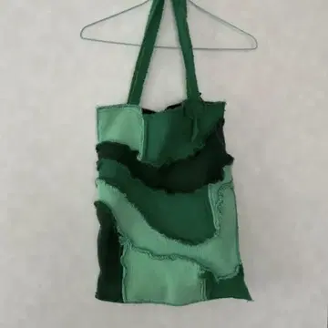 그린 토트 백