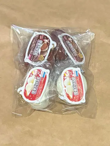 유키미 다이후쿠 플로키 마스코트 가챠가챠 4종