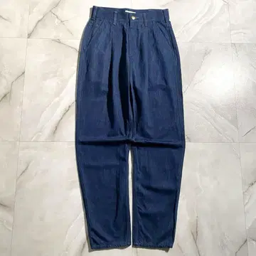 A15897 새상품급 자릴락스 22ss 데님 턱 트라우저 팬츠 38