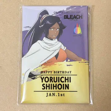 BLEACH 벌스데이 캔뱃지 시호인 야이치