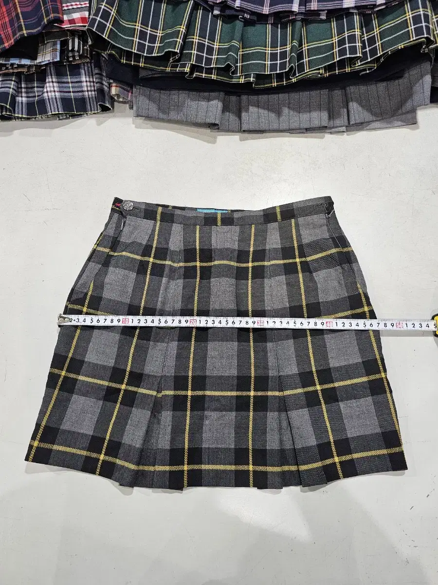 Used school uniform skirt, size 74, short