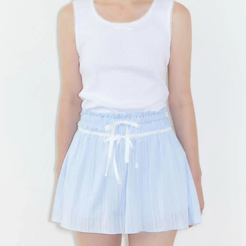 SINOON | 시눈 Sinoon Eyelet Skirt Blue #시눈,#발레코어