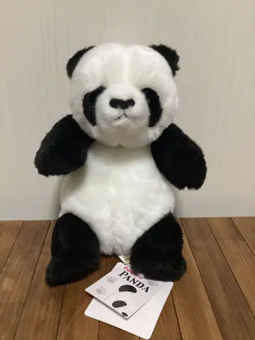 헤이세이 레트로 선 앤 스타 팬더 봉제 인형