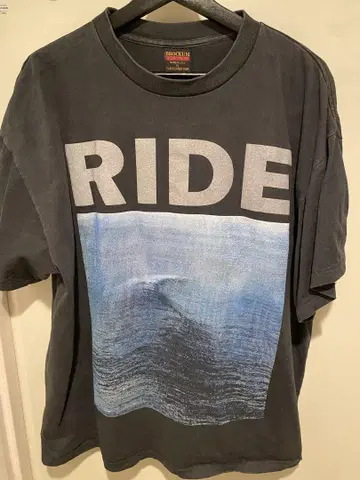 RIDE Nowhere 다크 그레이 티셔츠