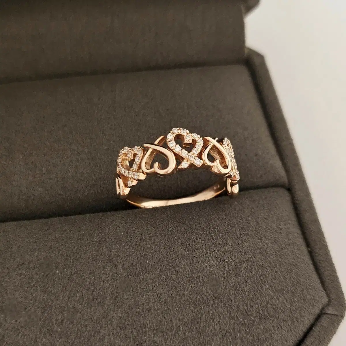 Pink Gold Ring 14k