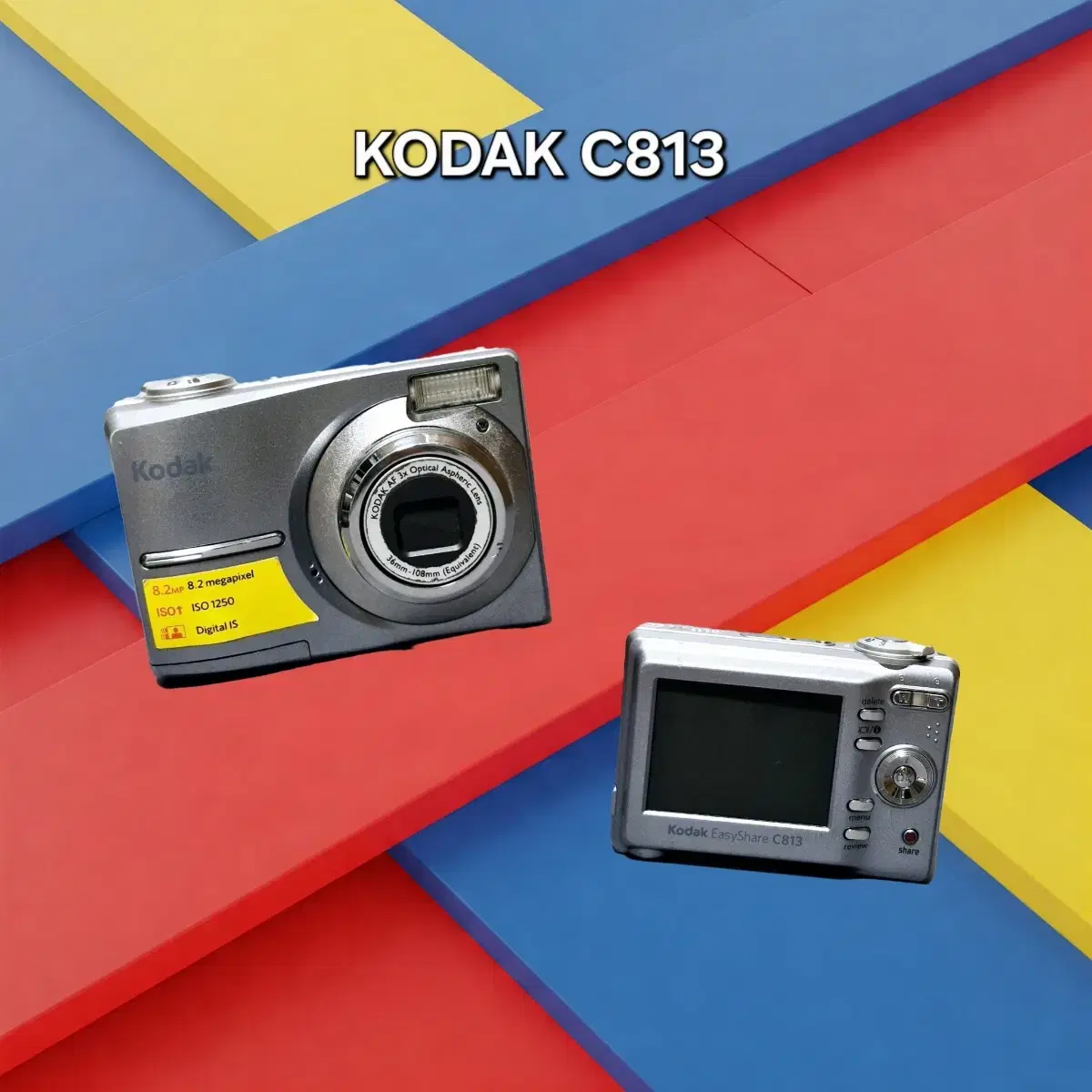 Kodak e.ji Share C813 Digital Camera