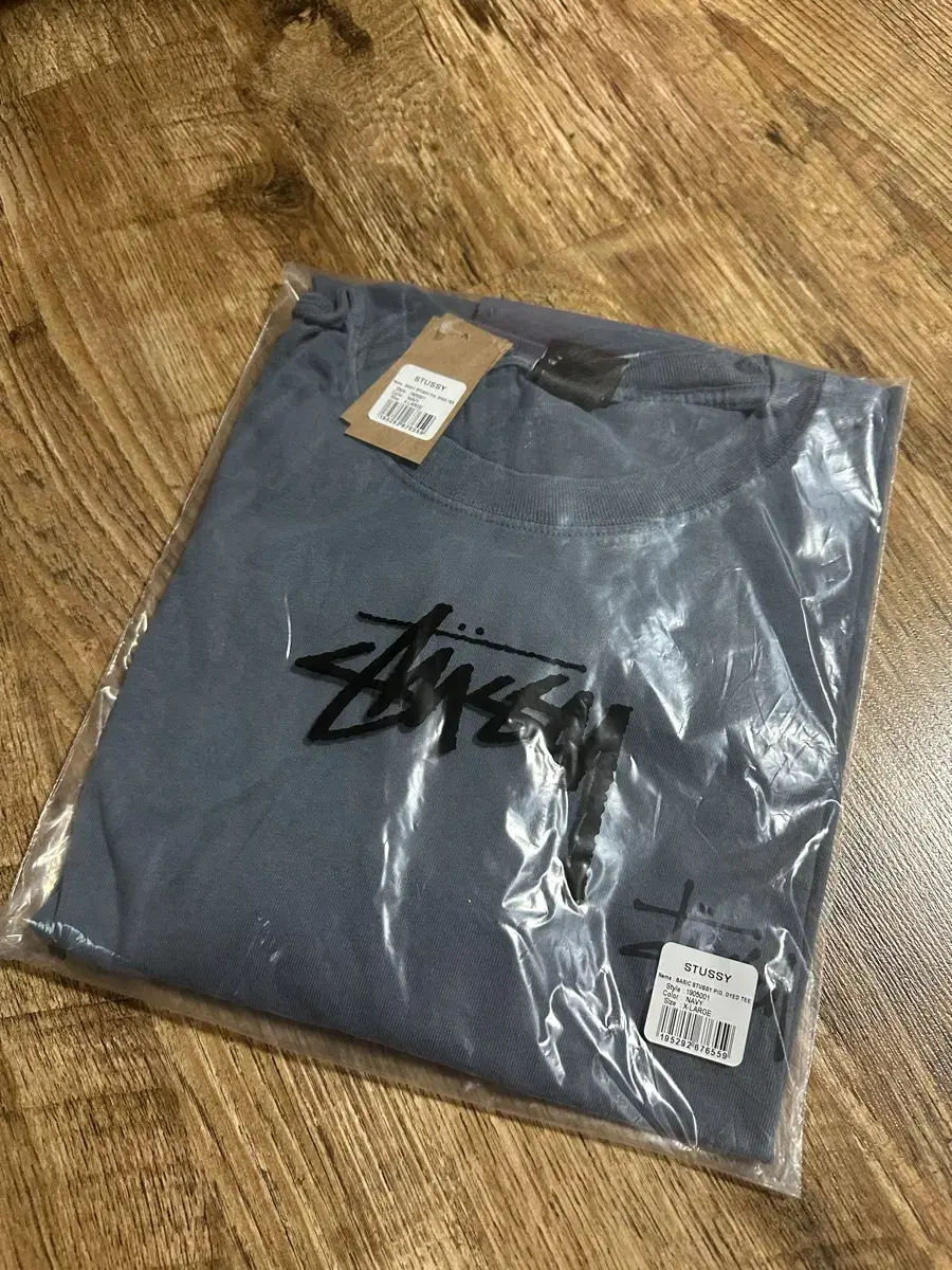 [S/M/L/XL] Stussy Basic Pigment T-Shirt Navy New