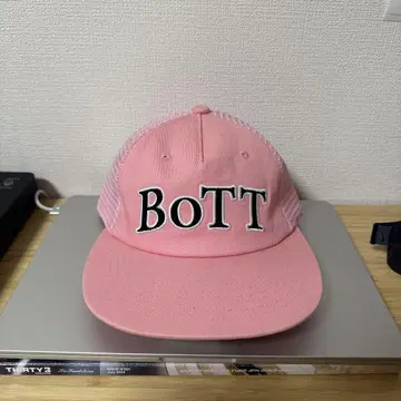 BoTT 캡 핑크 자수 로고