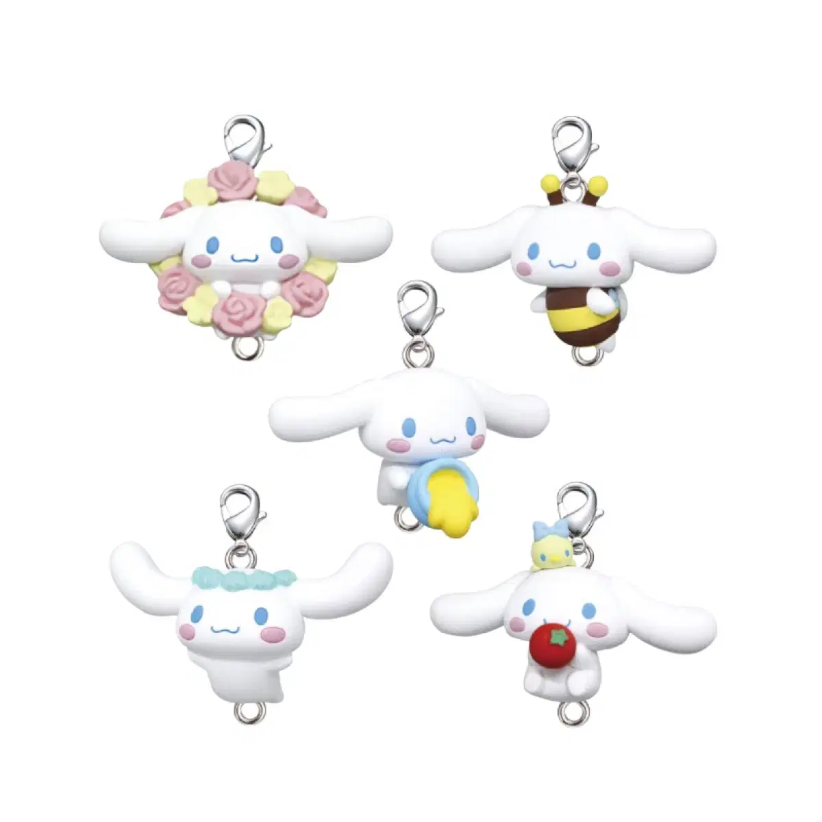 Gacha Gacha Cinnamoroll Tsunagaru Flower Garden Mascot Series