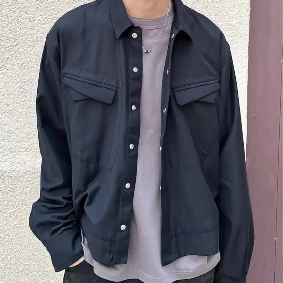 トップス J.L-A.L 24ss Triple Collar Shirt J.L-A.L_ 24SS TRIPLE