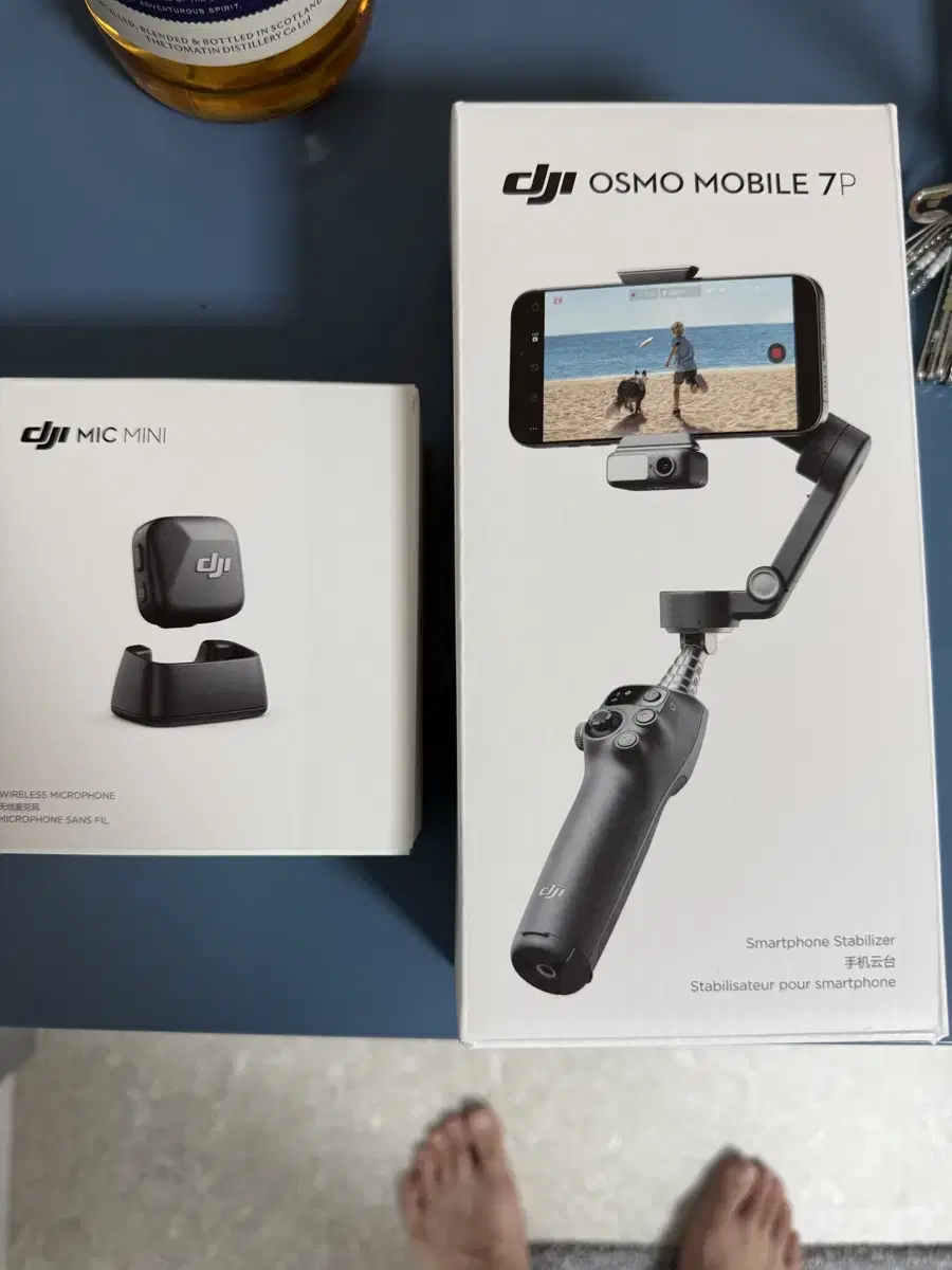 Dji Osmo Mobile 7P Combo (Gimbal, Vlog, Includes Microphone)
