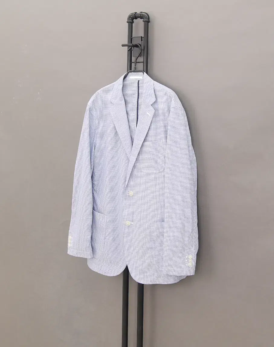 UNIQLO Uniqlo Dry Lightweight Jacket Gingham Check Sports Coat XL105