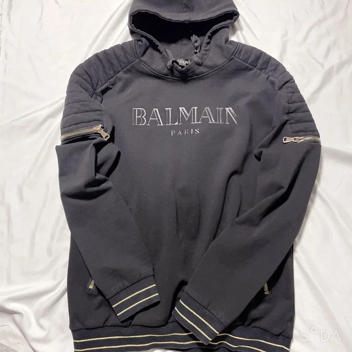 Balmain Fleece Hoodie L