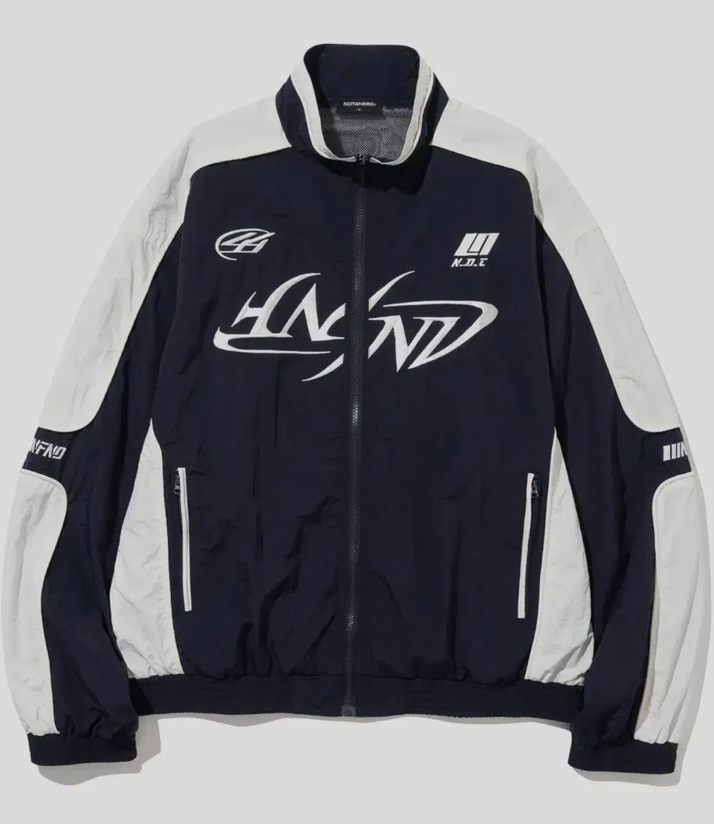 New product) Not4nerd Nylon Racing Jacket - Navy / M