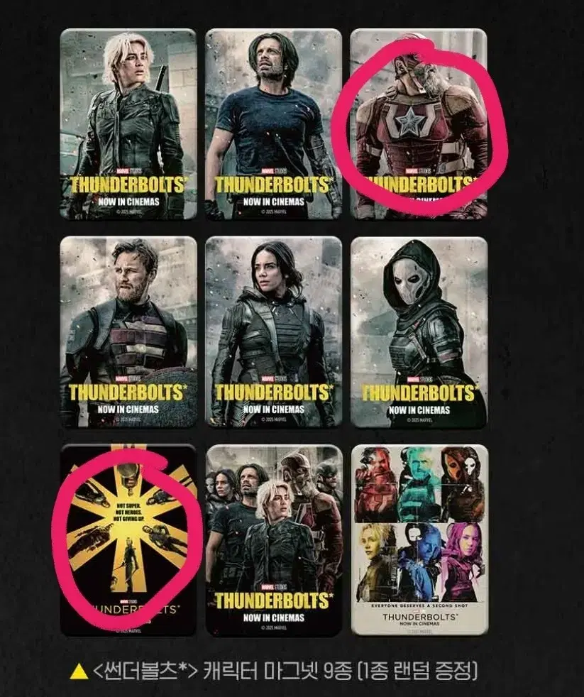Two Thunderbolts Magnets (Bulk)